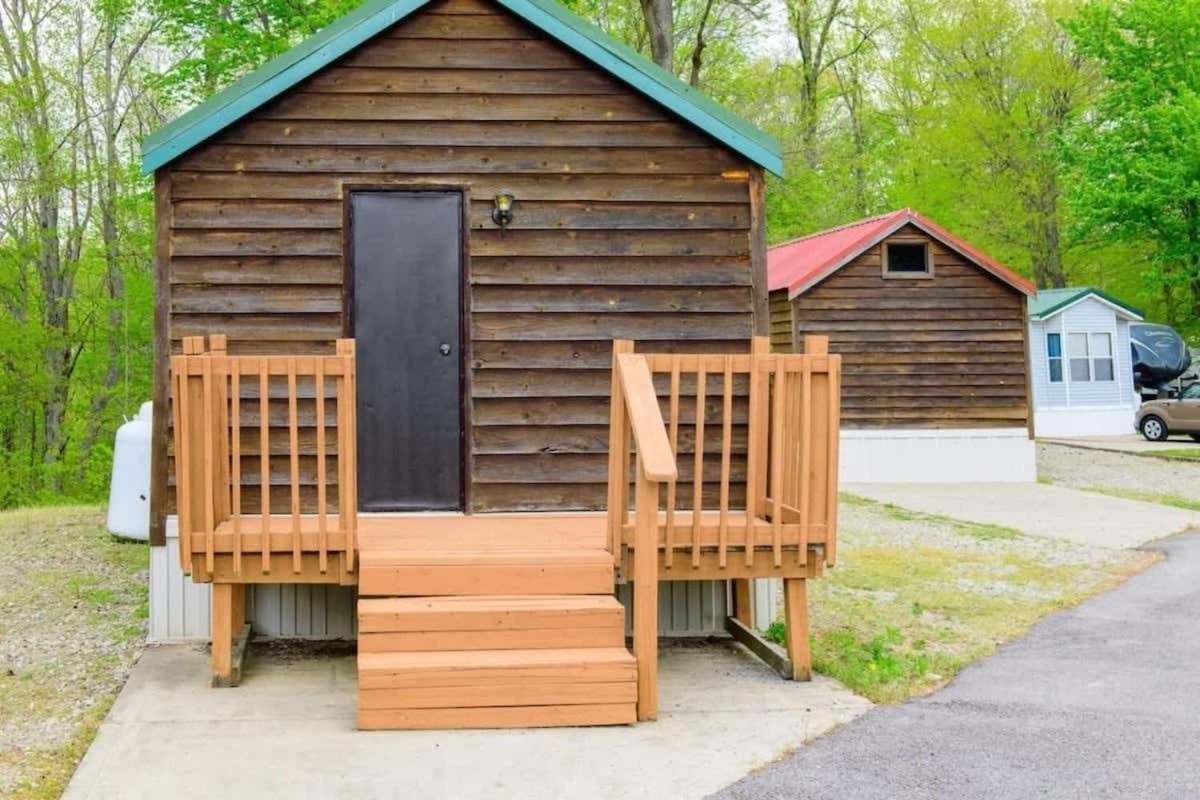 Charming Log Cabin In บลูมมิงตัน ภายนอก รูปภาพ